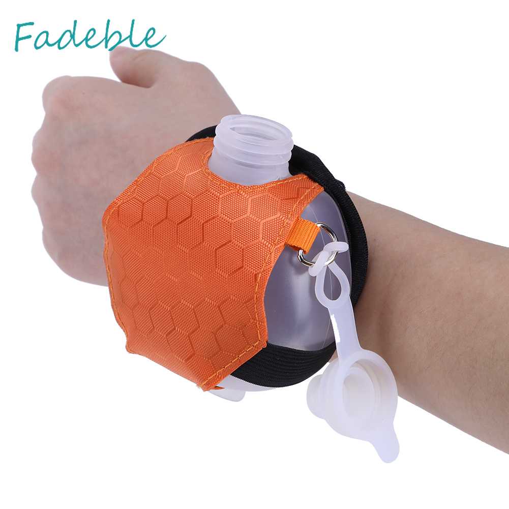 Bình Nước Thể Thao 200ML Có Quai Đeo Cổ Tay Mềm Mại