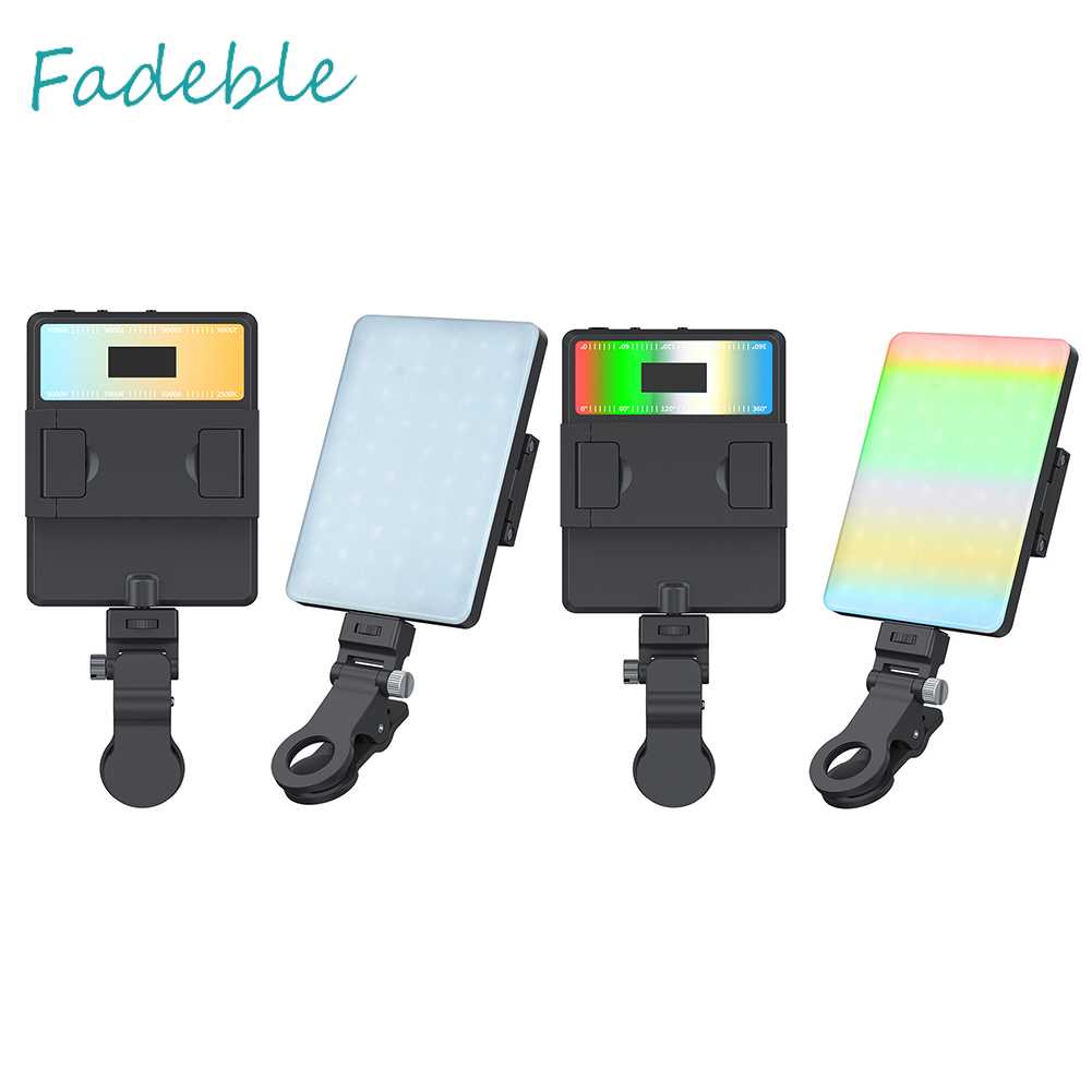 Đèn LED 2500K-9000K Hỗ Trợ Chụp Ảnh Selfie Cho Điện Thoại