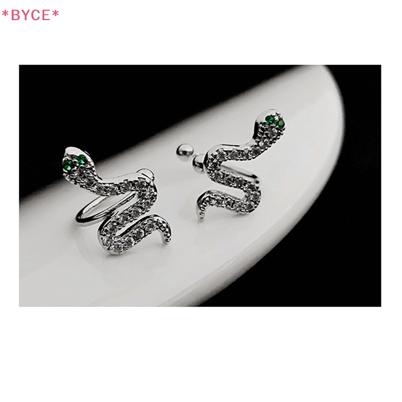 1 Đôi Khuyên Tai Hình Rắn Không Cần Xỏ Lỗ Dành Cho Nam Và Nữ Mới