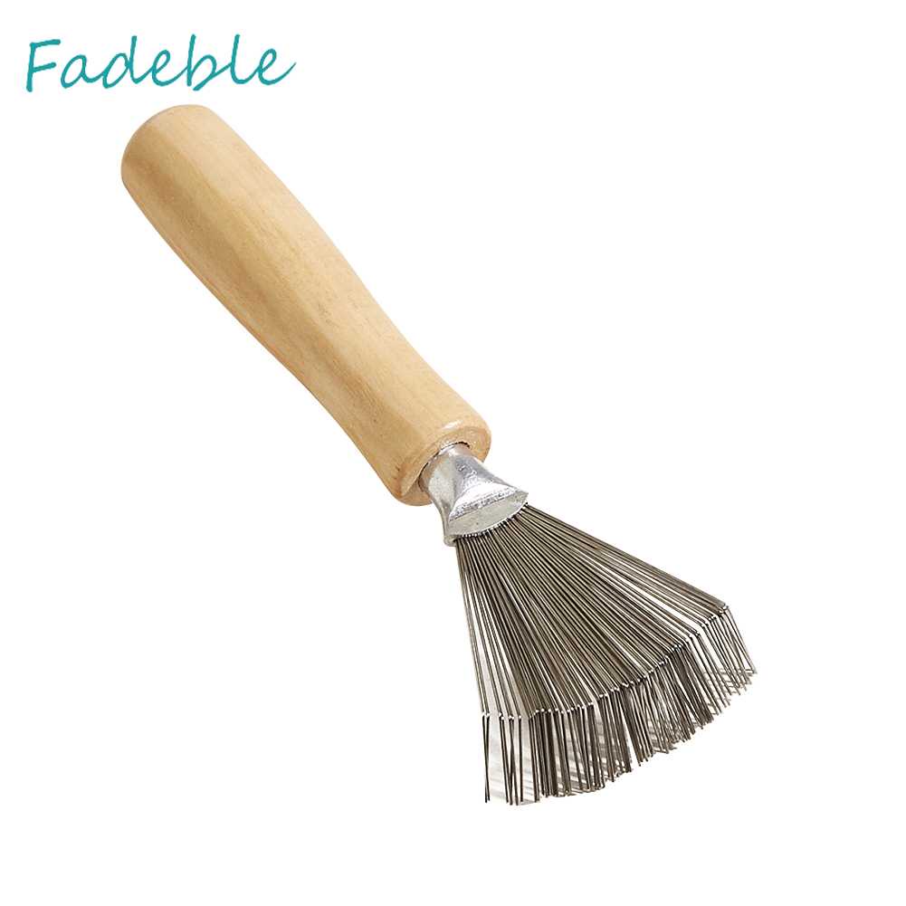 Dụng Cụ Vệ Sinh Lược Gỗ Có Thể Tháo Rời Tiện Dụng