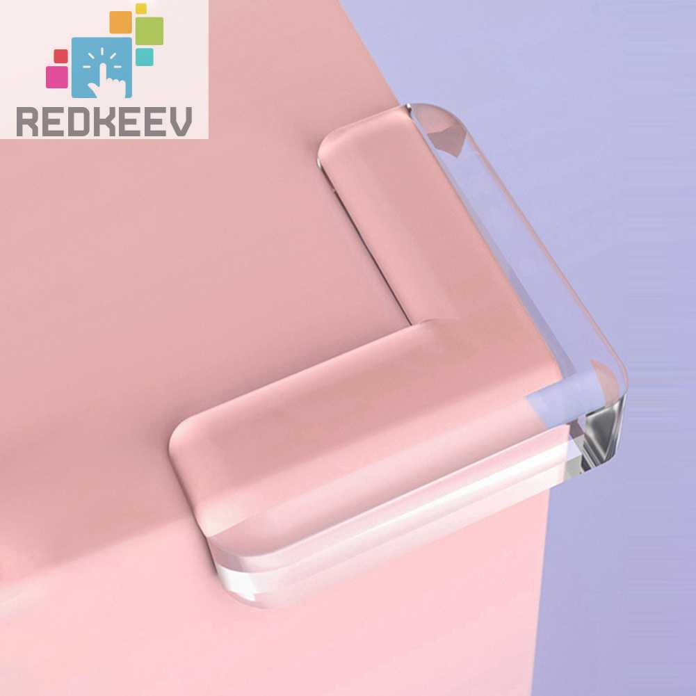 Bộ 10 Ốp Bọc Cạnh Bàn Bằng Silicon Bảo Vệ An Toàn Cho Bé