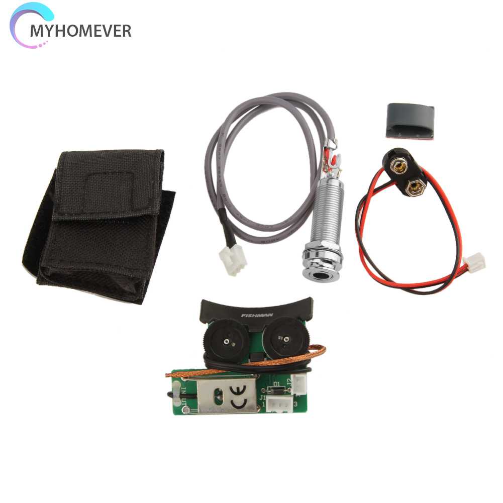 Hệ Thống Pickup EQ DIY Cho Đàn Guitar Fishman VT1