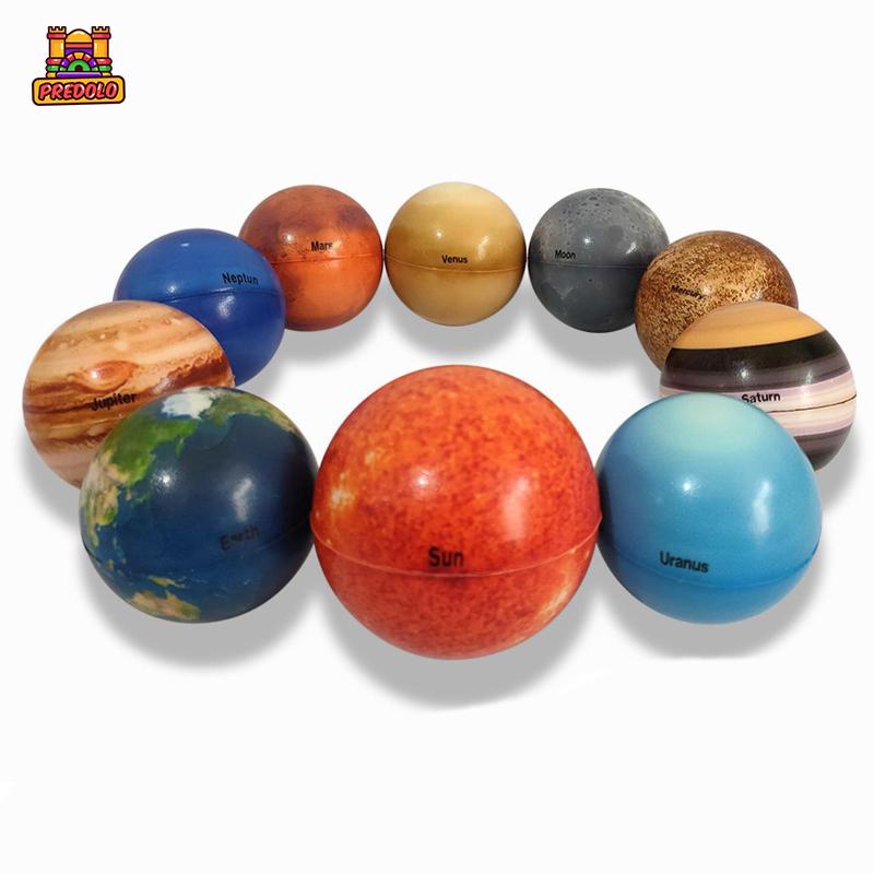 Predolo  Set 10 Hệ Mặt Trời Hình Hành Tinh Dải Ngân Hà Trang Trí Bàn Tiệc Cho Bé