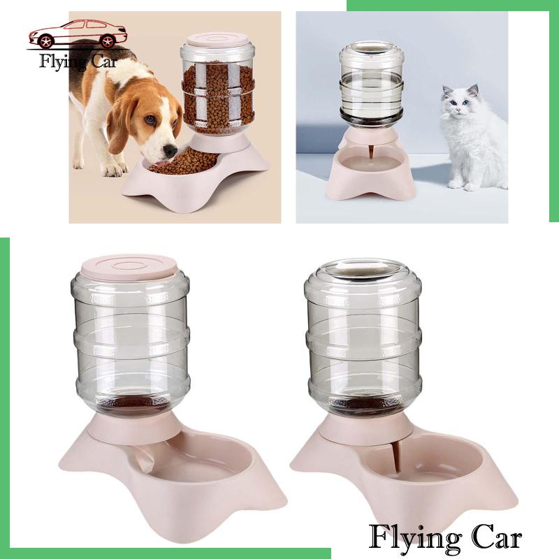 [Lzdjfmy2] Bát Đựng Thức Ăn Cho Thú Cưng Cỡ Nhỏ / Vừa / Lớn 3.8L