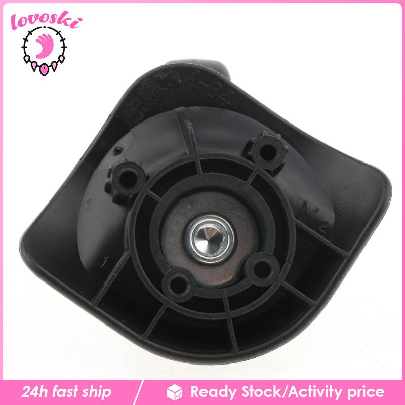 1 Cặp Bánh Xe Xoay 360 Độ Màu Đen A84 Dùng Cho Vali Du Lịch