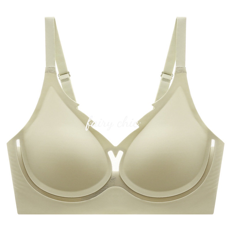 Áo Lót Không Gọng Không Đường May Có Mút Đệm Nâng Ngực Thiết Kế Thoải Mái Quyến Rũ