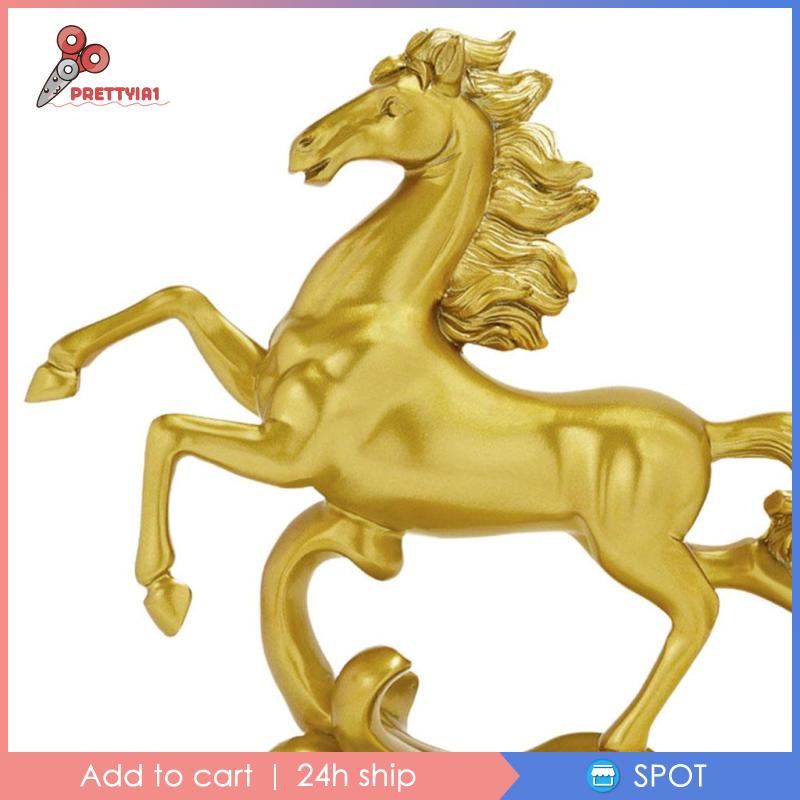 [Prettyia1] Tượng Ngựa Trang Trí Để Bàn Cửa Hàng