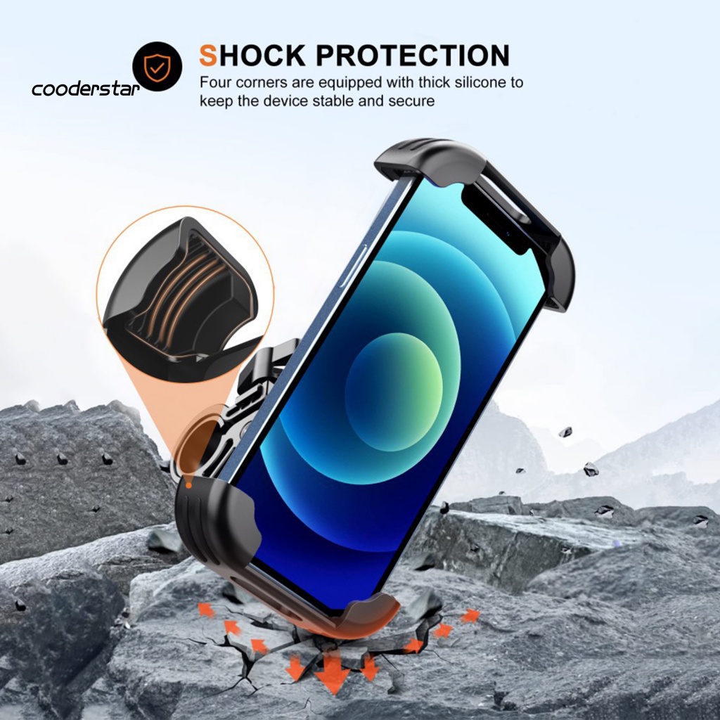 Giá Đỡ Điện Thoại Gắn Tay Lái Xe Đạp / Mô Tô Tiện Dụng