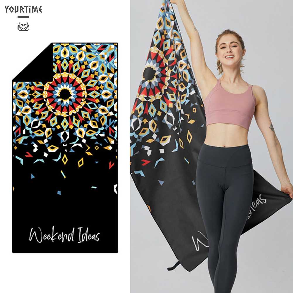 Khăn Tắm Bằng Sợi Micro Thấm Hút Tốt Có Thể Gấp Gọn Tiện Dụng Mang