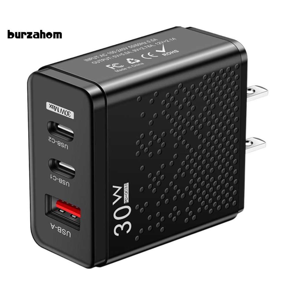 Bộ Chuyển Đổi Nguồn Điện USB 2PD Type-C Hiệu Quả Cao An Toàn Cho Điện Thoại