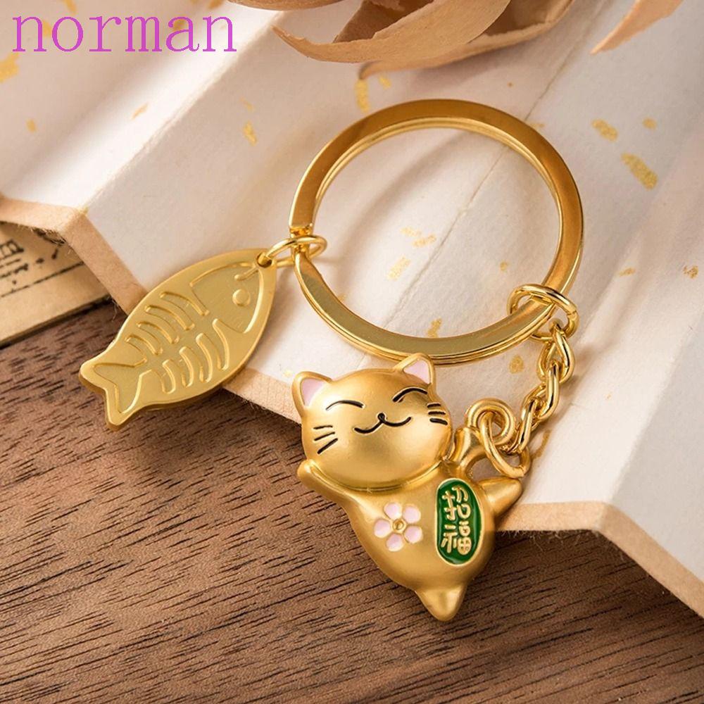 Móc Khóa Hình Mèo May Mắn Maneki Neko Phong Cách Nhật Bản Dễ Thương Dành Cho Nữ