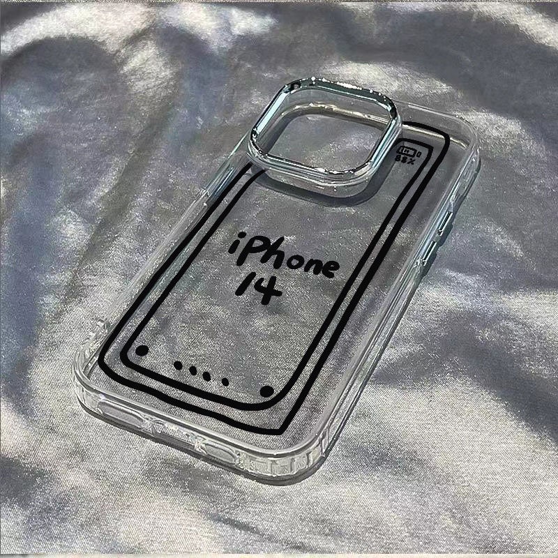 ✅Ốp Điện Thoại Mềm Chống Sốc Họa Tiết Cá Heo Hoạt Hình Cho Iphone 1 14pro 1113 7Plus 6ZZ5 1113