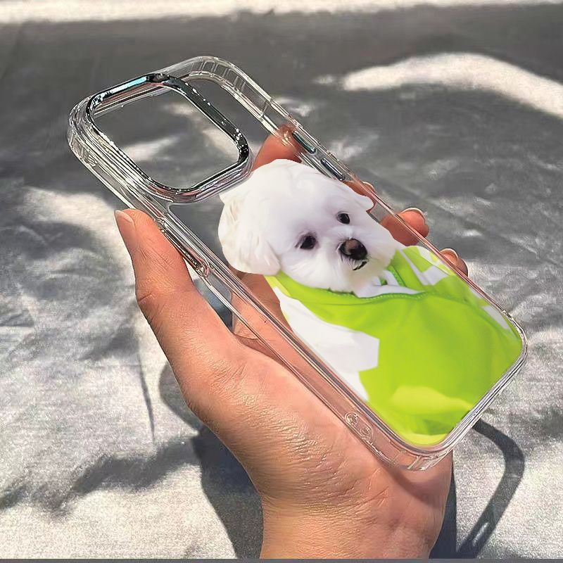 ✅Ốp Điện Thoại Cotton Mềm Chống Sốc Hình Cún Dễ Thương Cho Iphone 11138Iphone12In 14proplus / 7 max IR8F