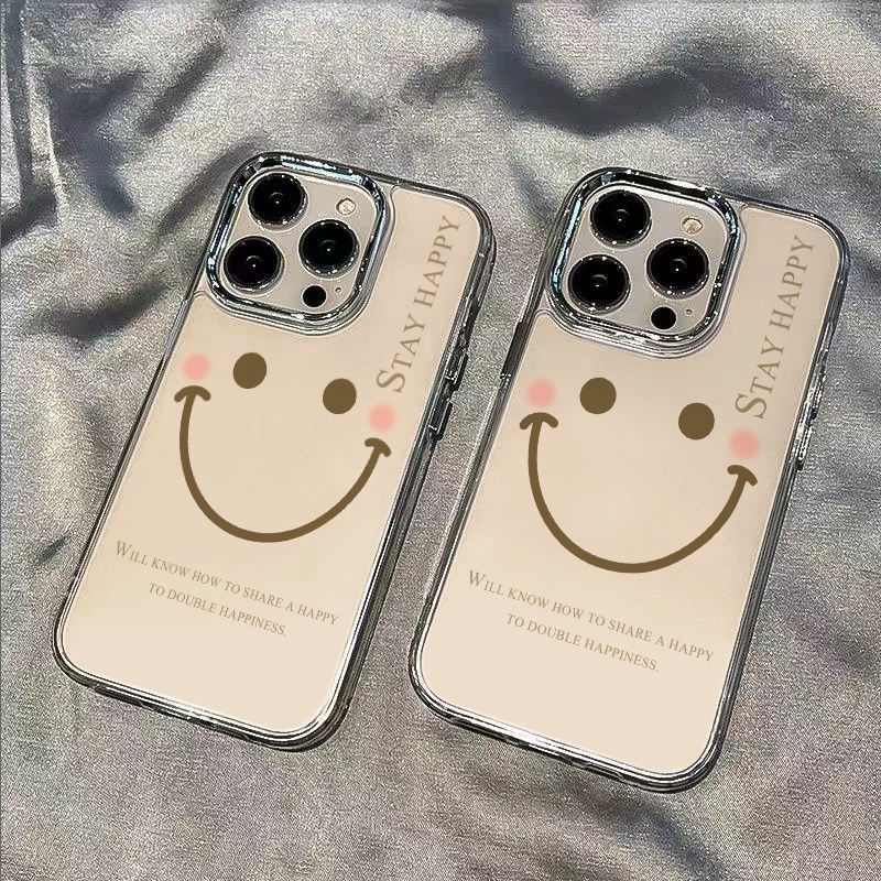 ✅Ốp Điện Thoại Mềm Chống Sốc Hình Mặt Cười Cho Iphone 11 14pro 7max / 13 12Plus 8xs JDYG