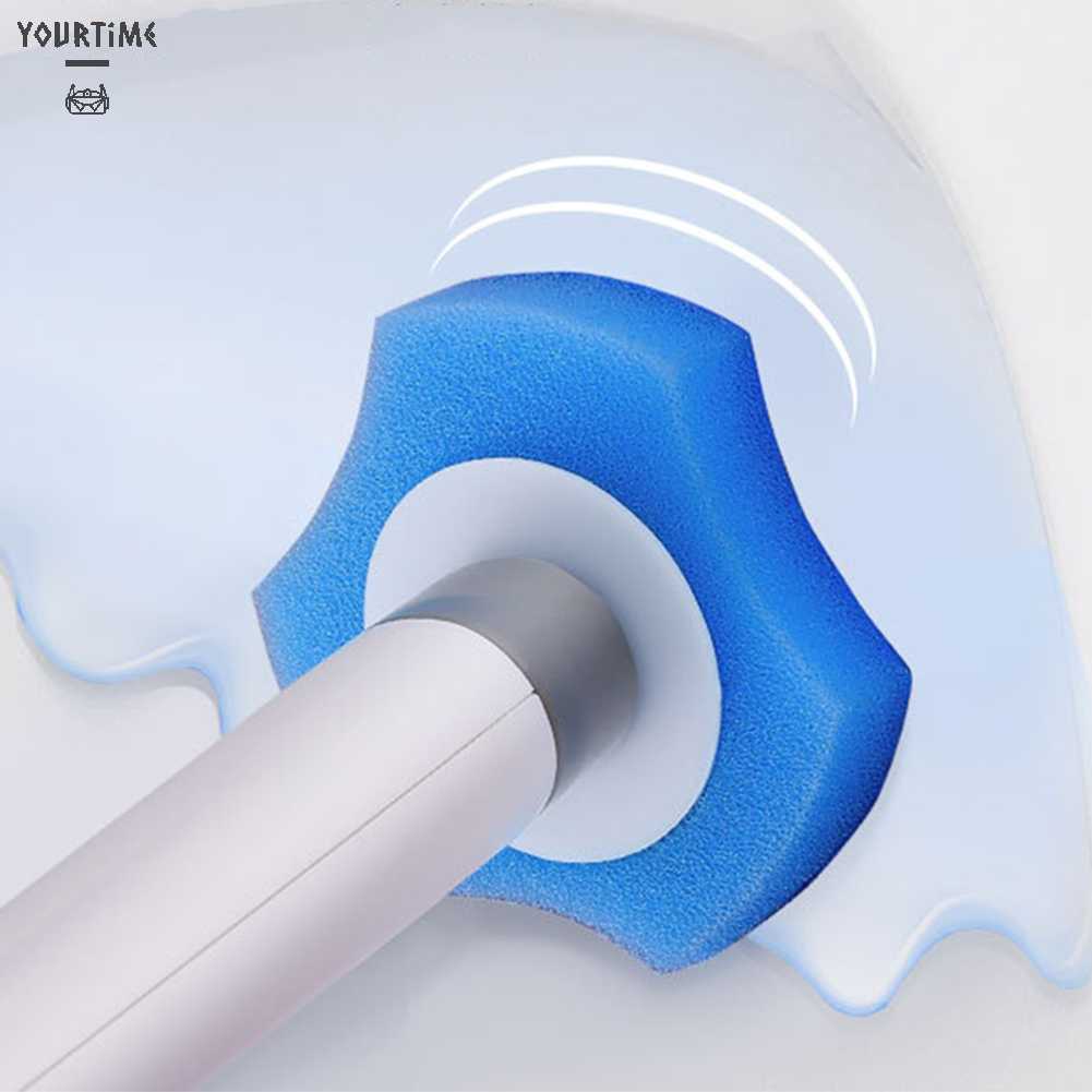 Set 10 Đầu Cọ Vệ Sinh Toilet Dùng Một Lần Tiện Dụng