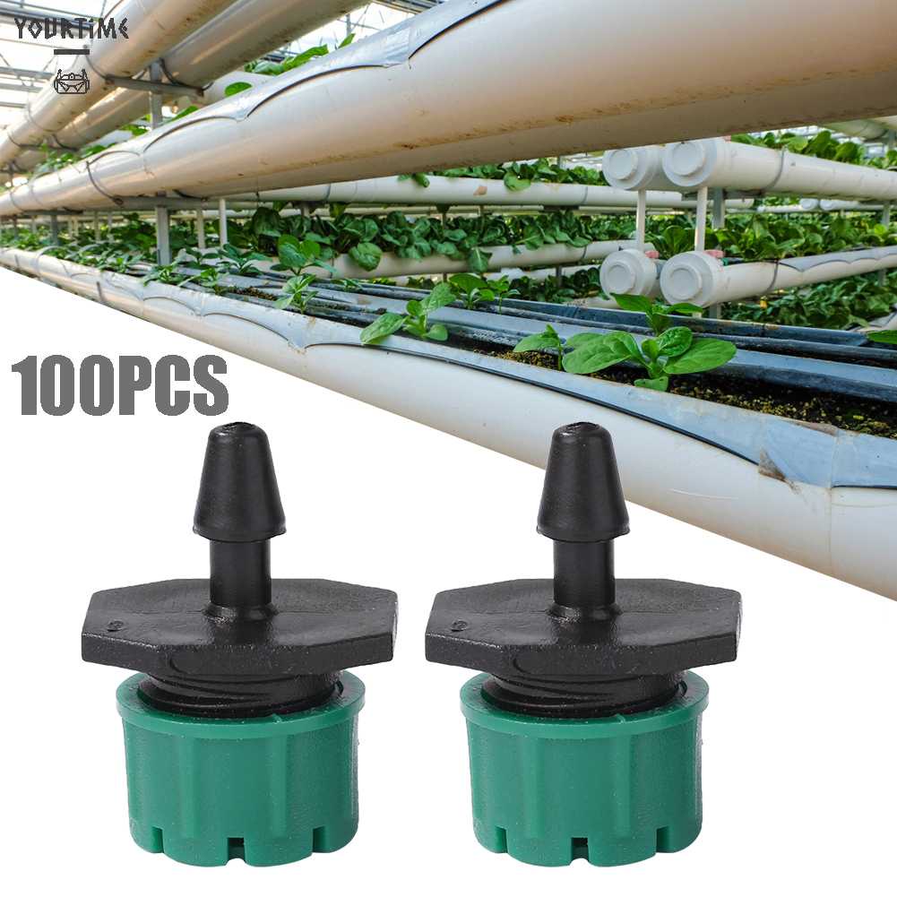 100 Đầu Phun Nước Nhỏ Giọt Có Thể Điều Chỉnh