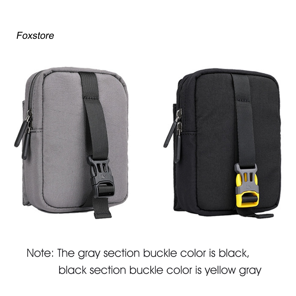 Túi Đựng Đồ Màu Đen / Xám Gắn Tay Lái Xe Đạp Tiện Dụng