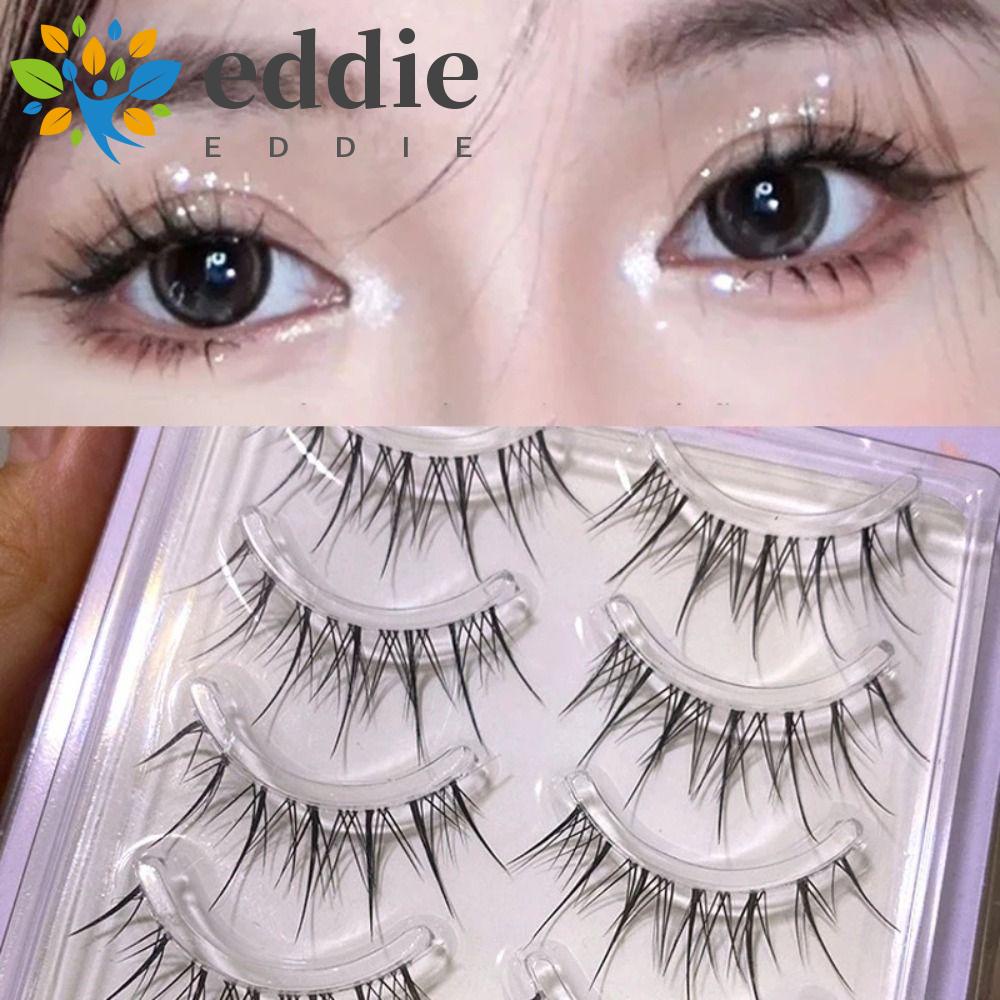 Set 5 Cặp Lông Mi Giả 26EDIE Trong Suốt Tự Nhiên Trang Điểm Hóa Trang Truyện Tranh Hàn Quốc Cho Nữ