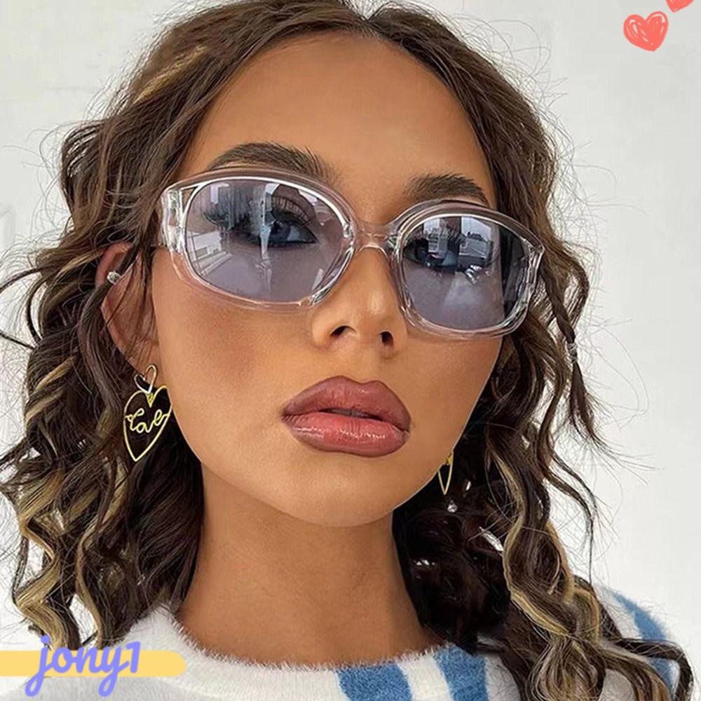 Kính Mát Hình Oval Thời Trang Vintage Cho Nam Và Nữ