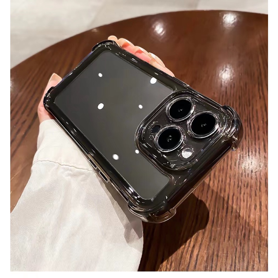 Ốp Điện Thoại Silicon Mềm Trong Suốt Cho iPhone14promax 14pro 14 iPhone13 13proma 13pro iPhone12 12promax 12pro iPhone11 11promax