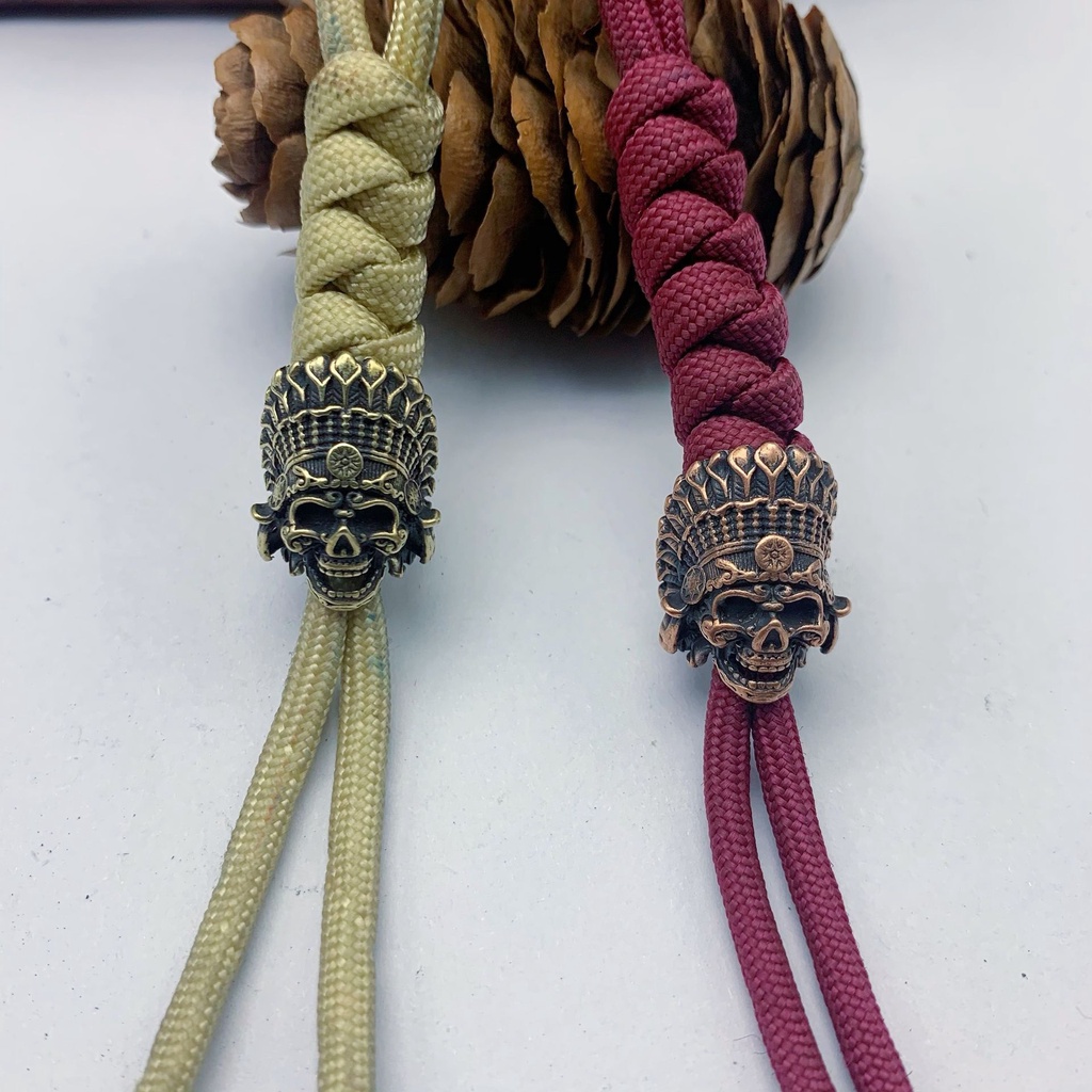 Vòng Tay Dây Thừng Gắn Đèn Pin Hình Cây Dù Bộ Lạc Châu Phi Sheikhs Độc Đáo