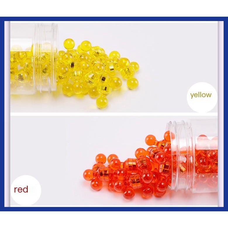 Nam Châm Cao Su Nhiều Màu Sắc Khóa Bảng Trắng Đa Năng