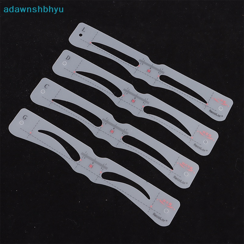 Set 12 Khuôn Hỗ Trợ Vẽ Lông Mày Tiện Dụng