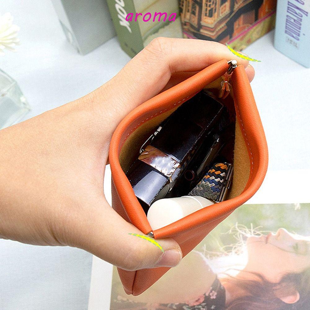 Túi Da PU Đựng Tiền / Khăn Ăn / Dây Chuyền Cỡ Nhỏ Tiện Dụng Cho Nữ
