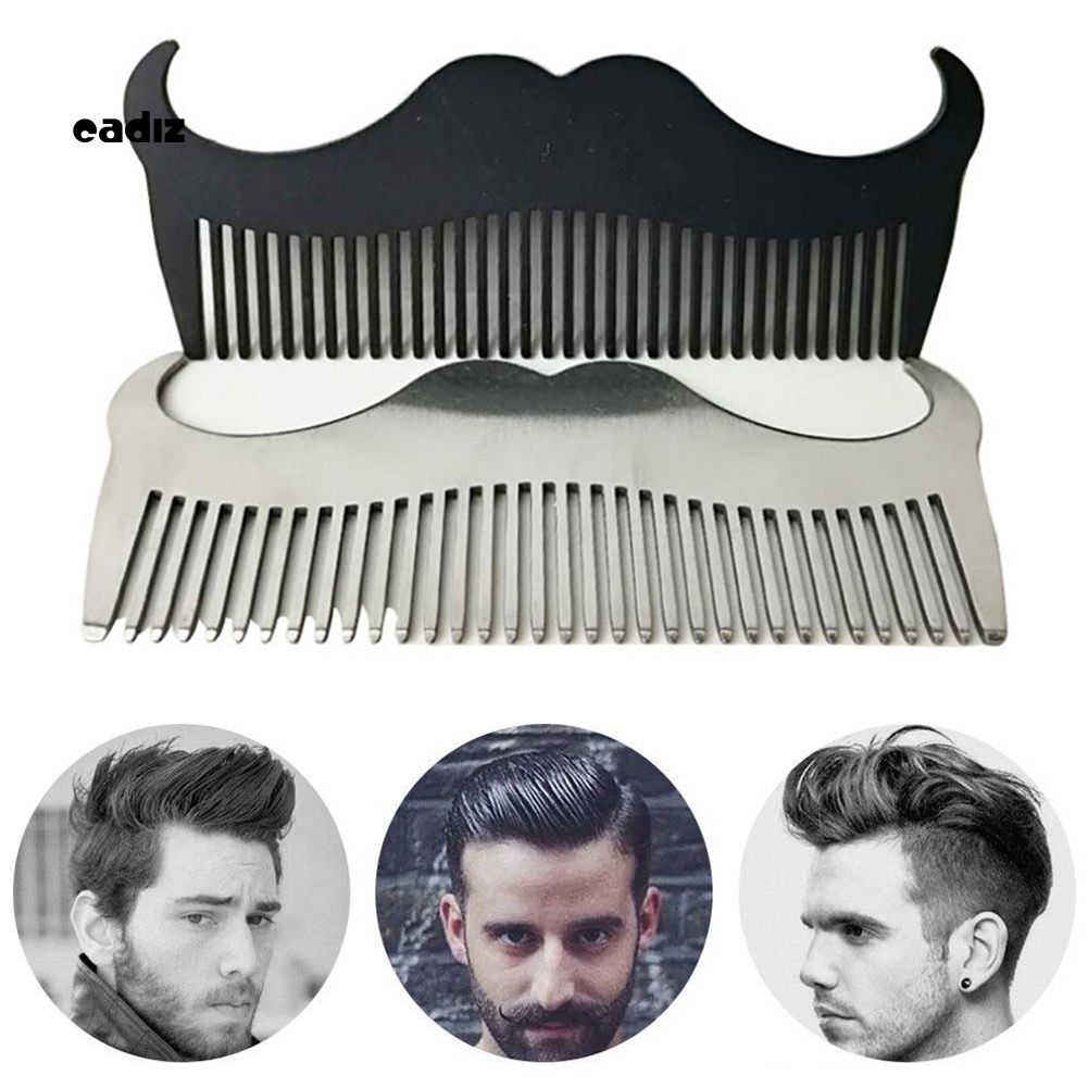 Lược Chải Râu Bằng Thép Không Gỉ Tạo Kiểu Cho Nam