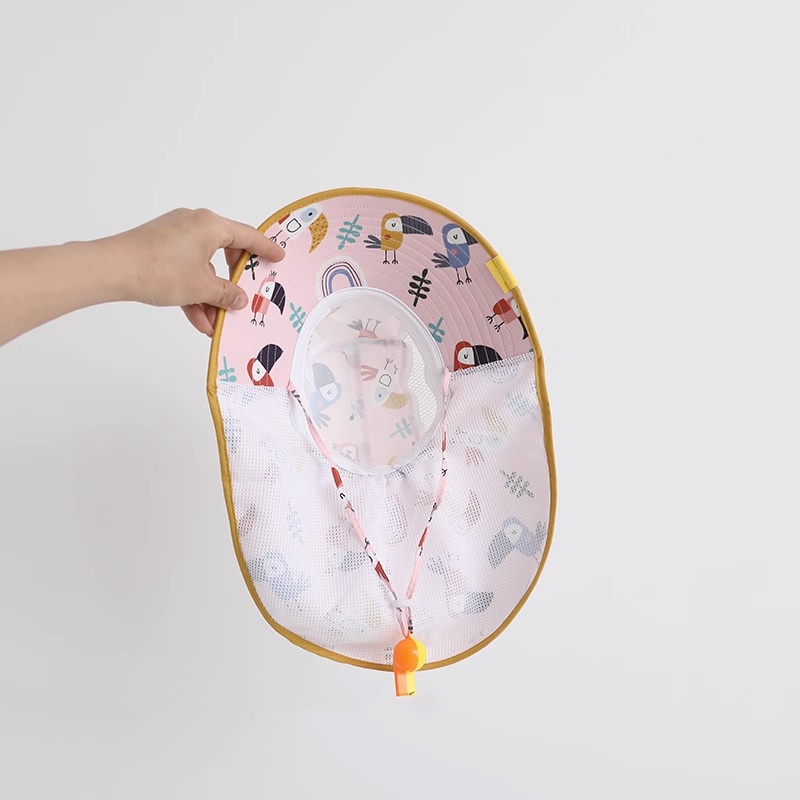 Nón Tai Bèo Vành Rộng Che Nắng Thời Trang Đi Biển Mùa Hè Cho Bé