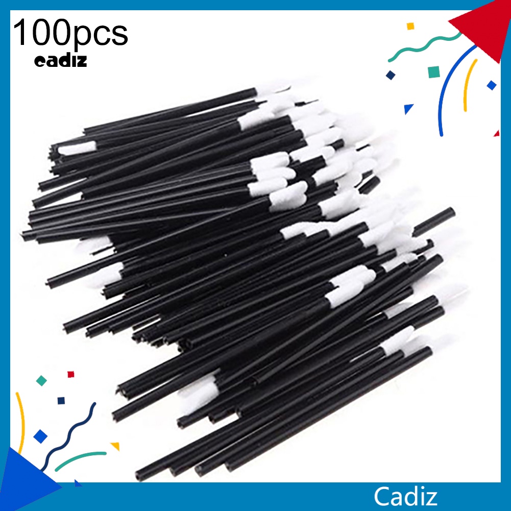 Set 100 Cọ Tô Son Môi Dùng Một Lần Tiện Dụng