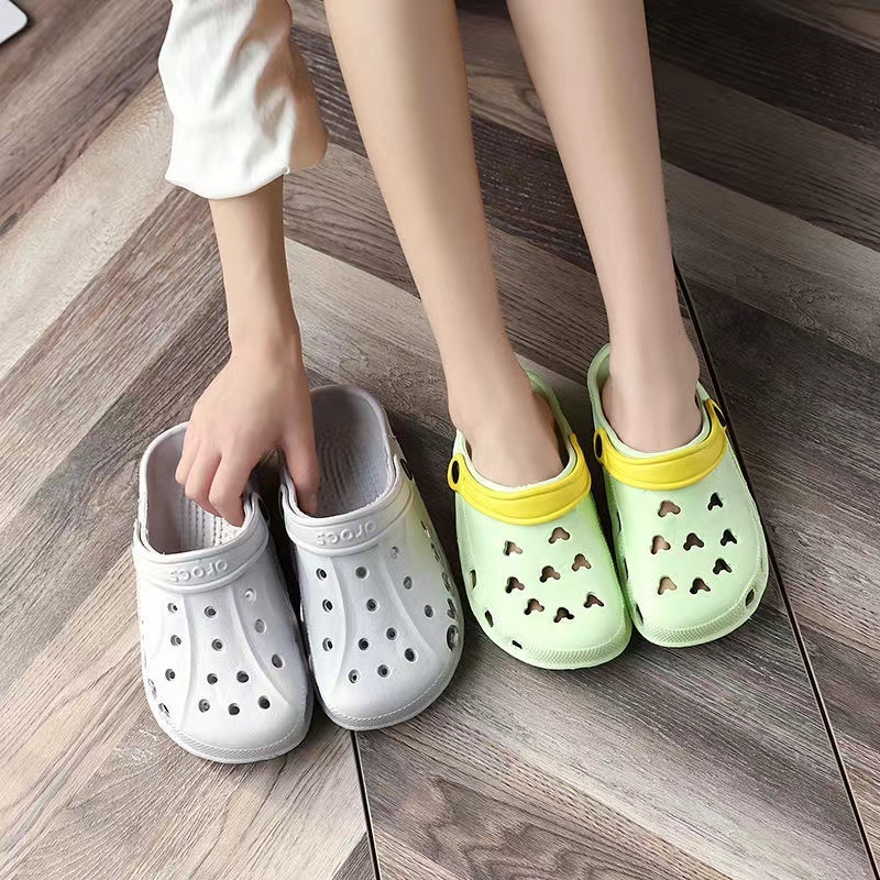 Xăng đan Đế Xuồng Eva Chống Trượt Thoáng Khí Thời Trang Đi Biển Cho Nam Nữ