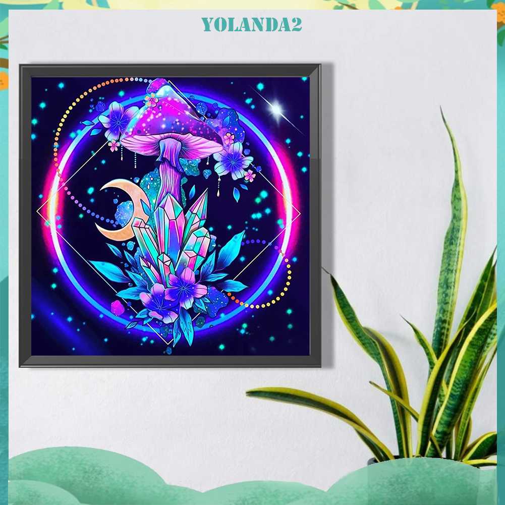 Tranh Đính Đá Kim Cương Toàn Bộ 5D DIY Hình Vẽ Hoa Hồng