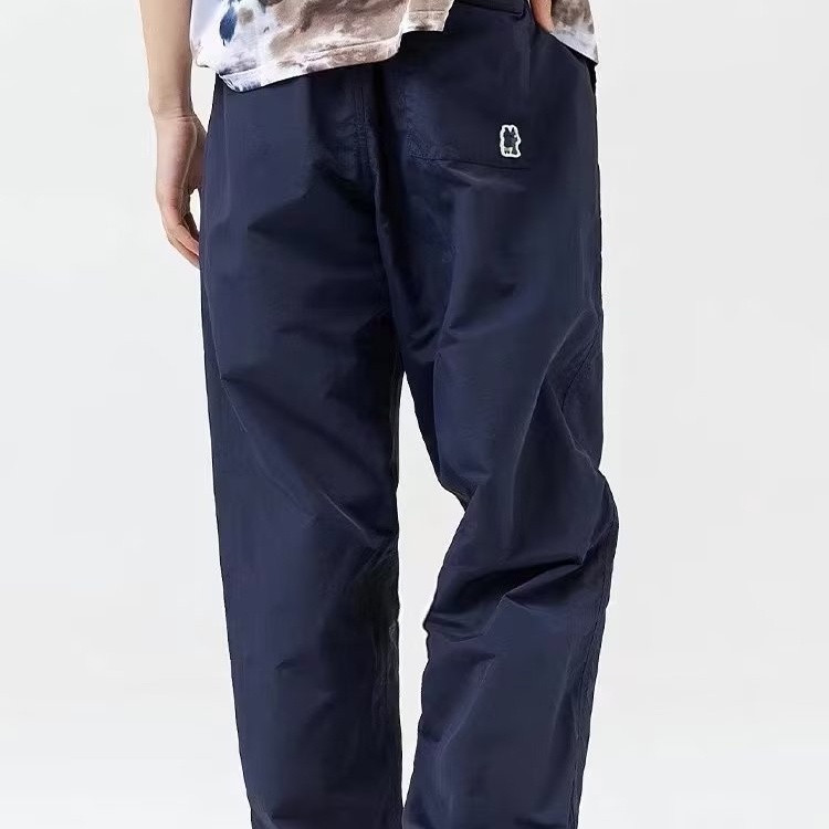 Quần Dài Dáng Rộng Phong Cách Thời Trang Đường Phố Mới Mùa Hè Nhanh Khô Cho Nam