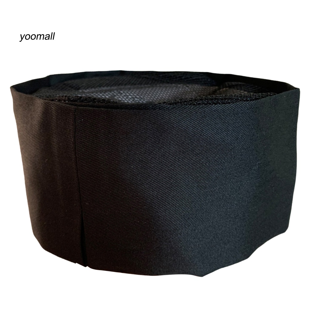 Yo / Mũ Đầu Bếp Nhật Bản Hàn Quốc Lưới Phẳng Thoáng Khí Có Thể Điều Chỉnh