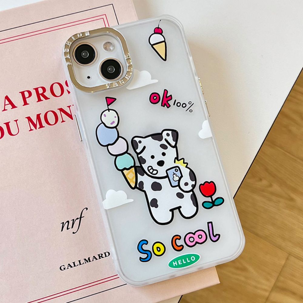 Ốp Điện Thoại TPU Mềm Chống Sốc Họa Tiết Hoạt Hình Cho IPhone 11 14 13 12 Pro Max XS XR 7 8 Plus