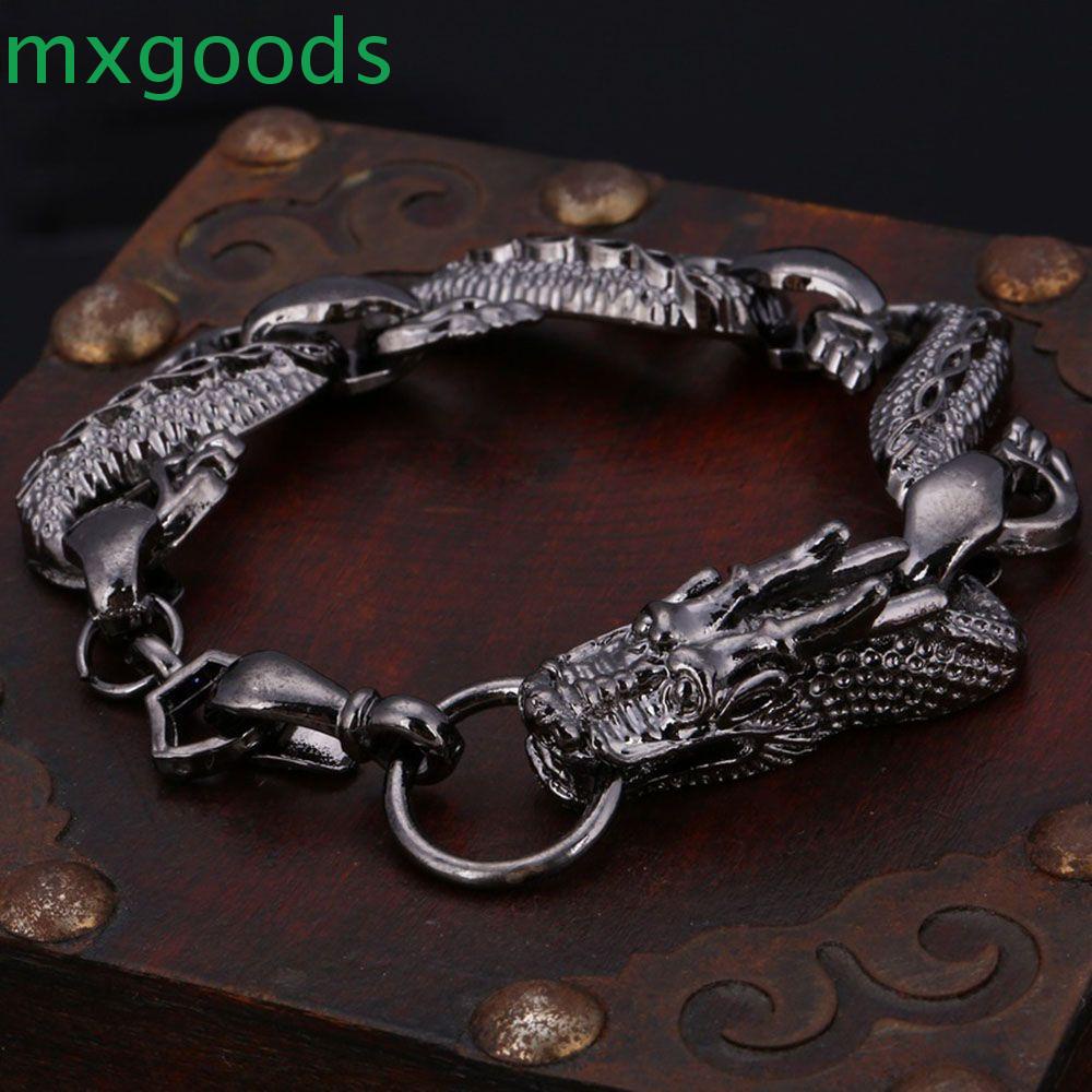 Vòng Tay Chuỗi Hạt Phong Cách Punk Hiphop Thời Trang Chất Lượng Cao Cho Nam