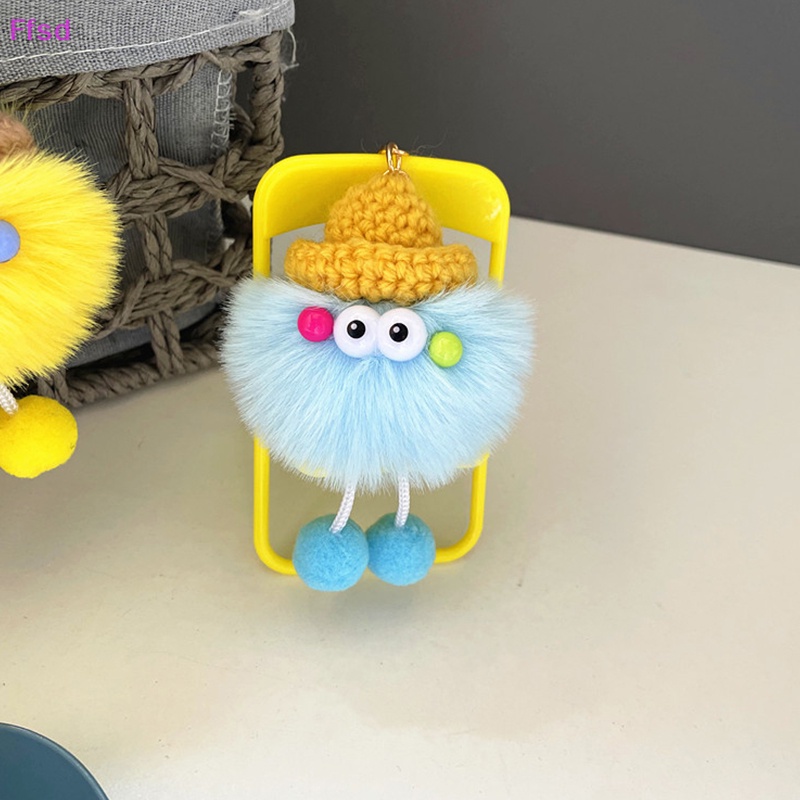 {Ffsd} Móc Khóa Búp Bê Nhồi Bông Nhỏ Dễ Thương Vui Nhộn Trang Trí Túi Xách Đi Học * Bán Chạy