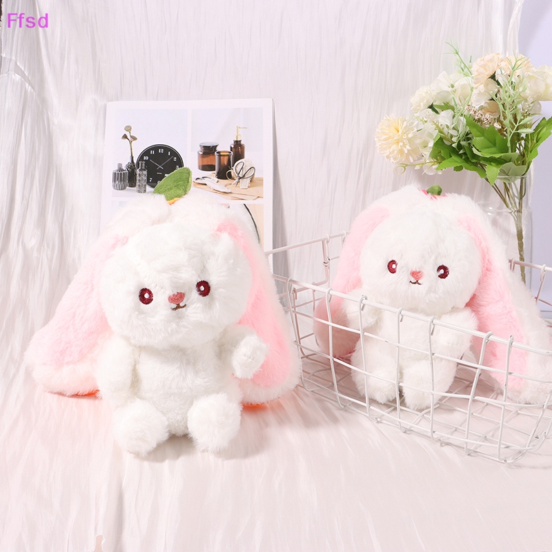 {Ffsd} Đồ Chơi Thỏ Nhồi Bông Ẩn Trong Túi Dâu Tây * Hàng Bán Chạy 1 Cái