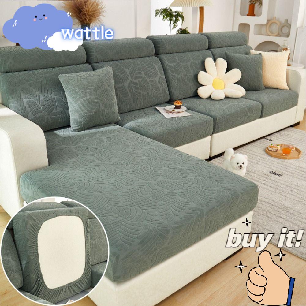 Bộ 2 Vỏ Bọc Ghế Sofa Họa Tiết Lá Cây Cỡ Lớn Thông Dụng Trang Trí Nhà Cửa