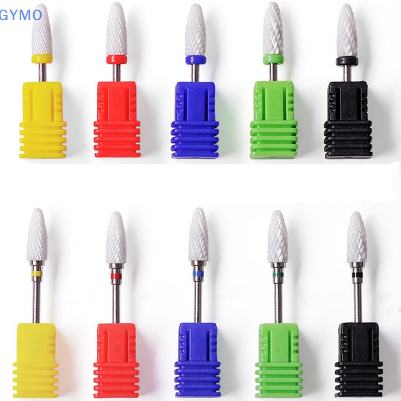 Mũi Khoan Móng Nghệ Thuật Đầu Phẳng 3 / 32 &quot;Bằng Sứ