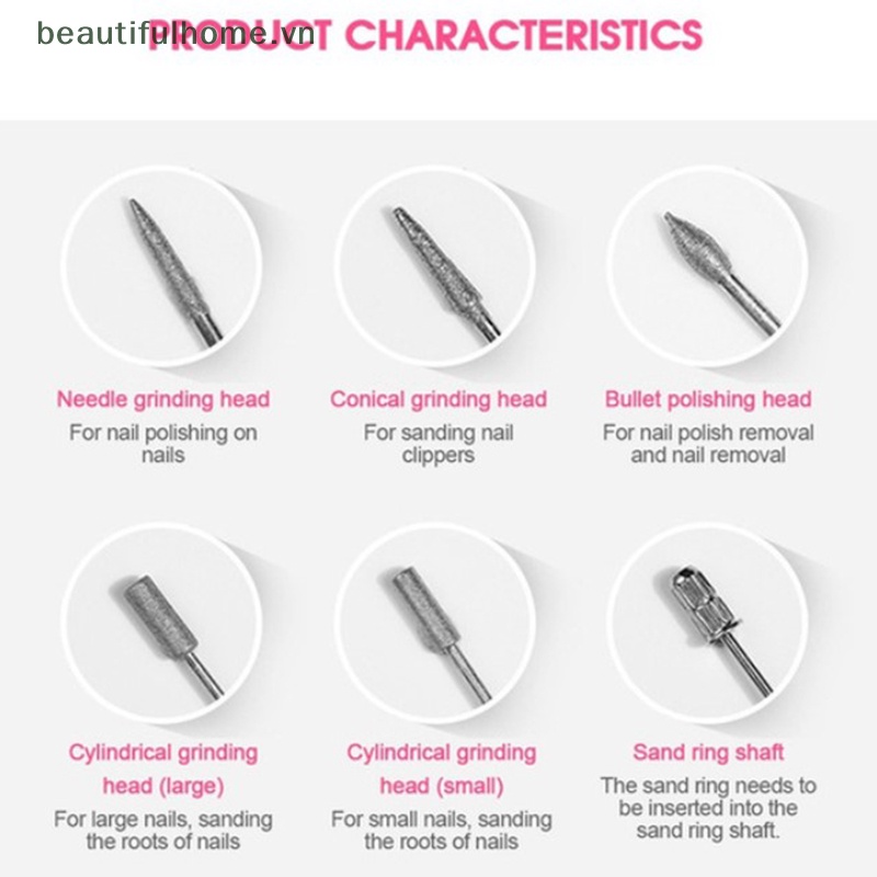 Máy Dũa Móng Tay Bằng Điện Thiết Kế Nhỏ Gọn