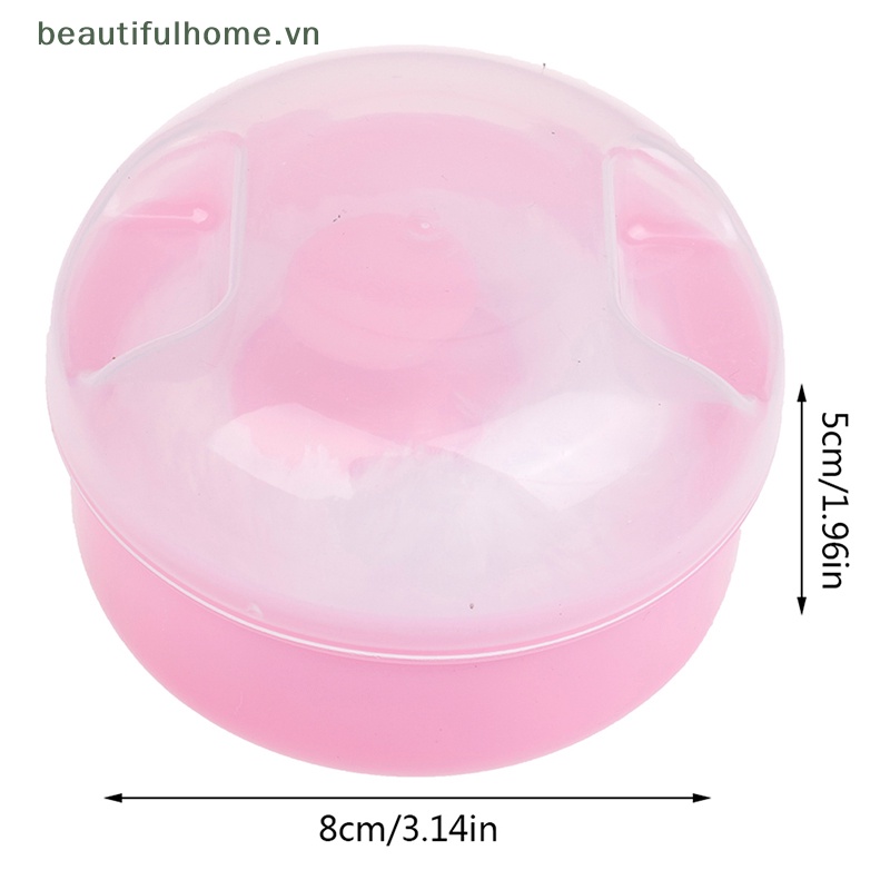 1 Hộp Mút Trang Điểm Mềm Mại Dễ Thương Dành Cho Em Bé