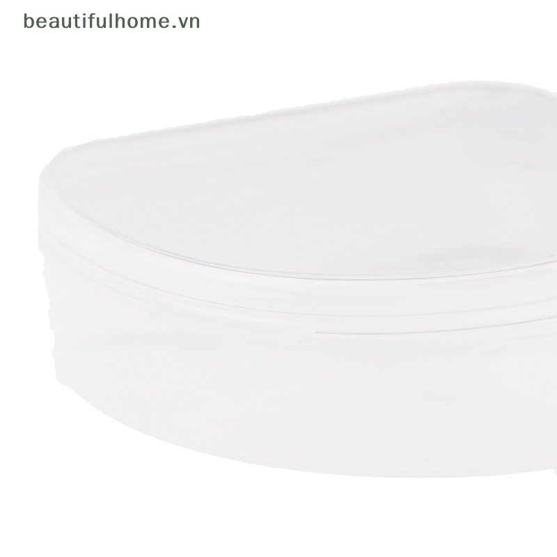 Túi Đựng Mút Trang Điểm Trong Suốt Hình Tam Giác Tiện Dụng