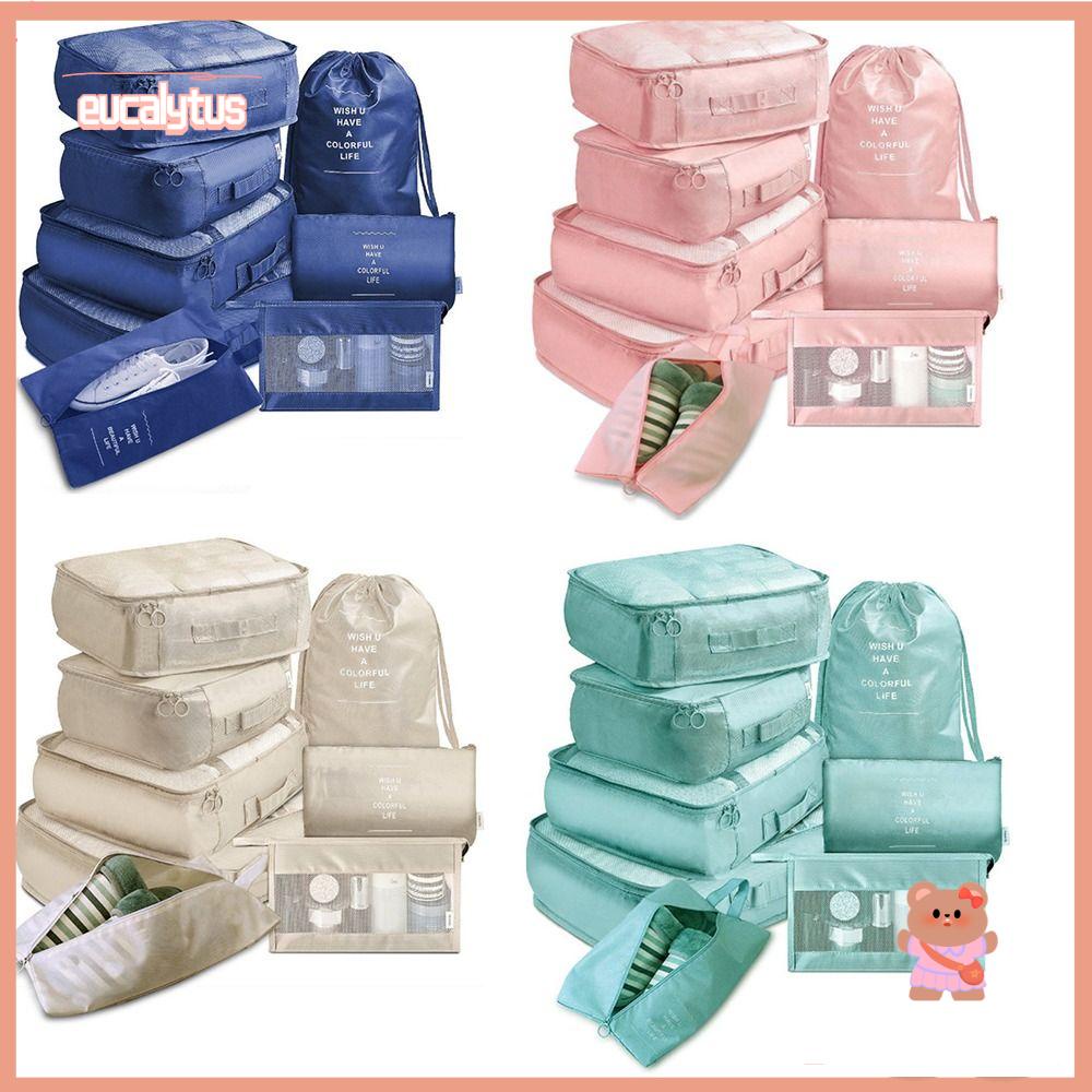 Bộ 8 Túi Đựng Đồ Du Lịch Gọn Gàng Tiện Dụng
