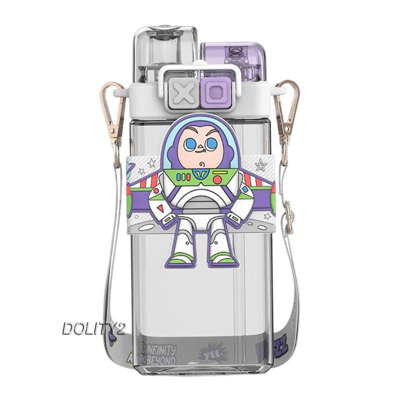 Set 2 Bình Nước Thể Thao Dễ Thương Chống Rò Rỉ