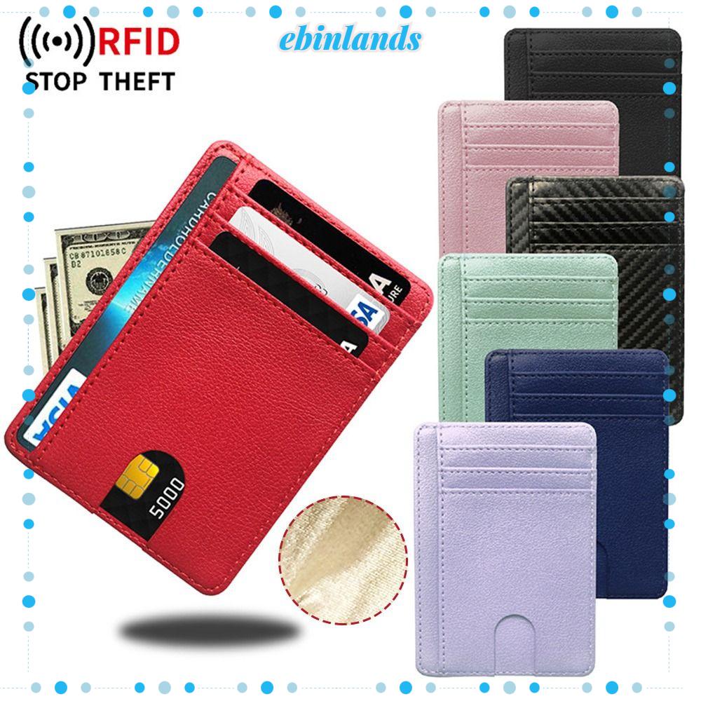 EBINLANDS Ví Da ĐựNg Danh ThiếP 8 Ngăn TiệN DụNg