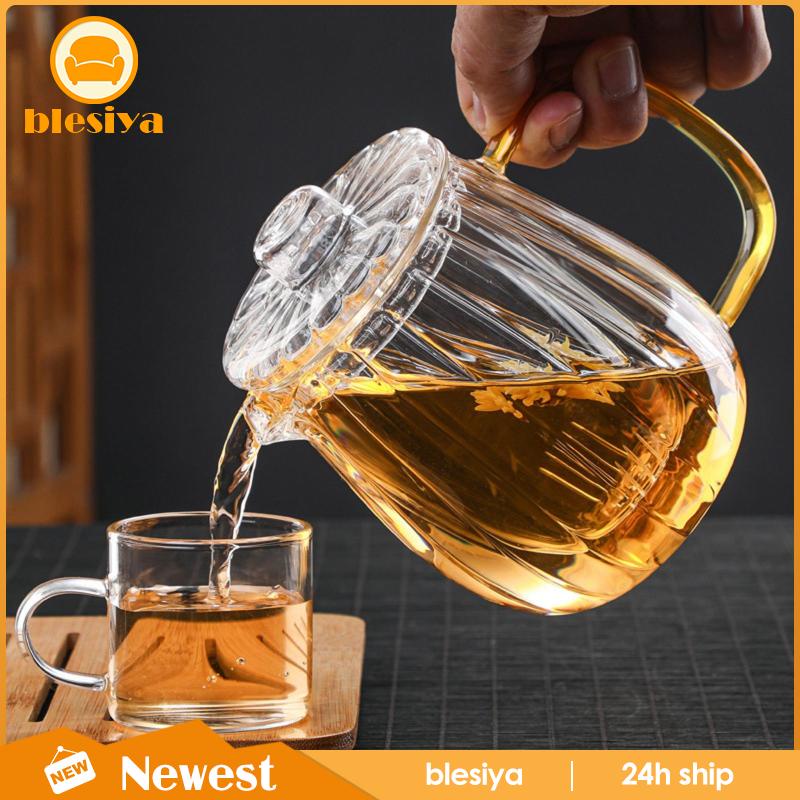 Bình Thủy Tinh Đựng Trà / Cà Phê Dung Tích Lớn Có Nắp Siêu Bền