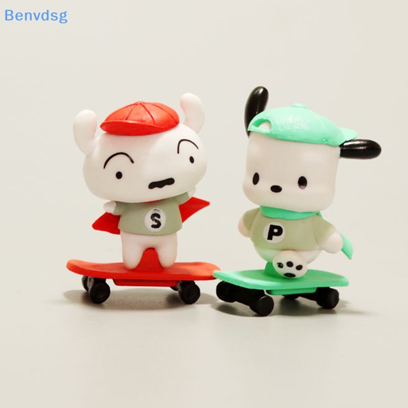 Benvdsg > Sanrio Cinnamoroll Pochacco Đồ Chơi Búp Bê Để Bàn Trang Trí Bánh Kem
