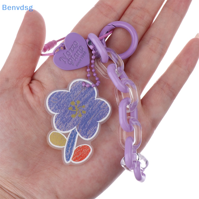 Benvdsg > Móc Khóa Xe Hơi Hình Hoa Tulip Ngọt Ngào Sáng Tạo Và Thiết Thực Cho Túi Xách Nữ well